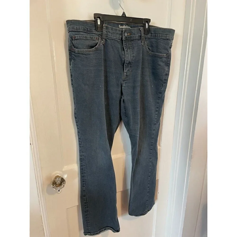 Goodfellow Men's Size 38 x 32 Total Flex Straight Recto Jeans
